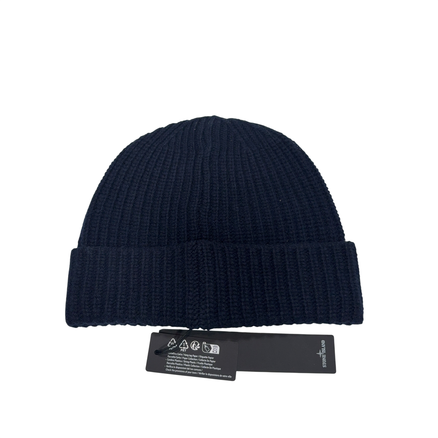 Stone Island Beanie Navy Accessories