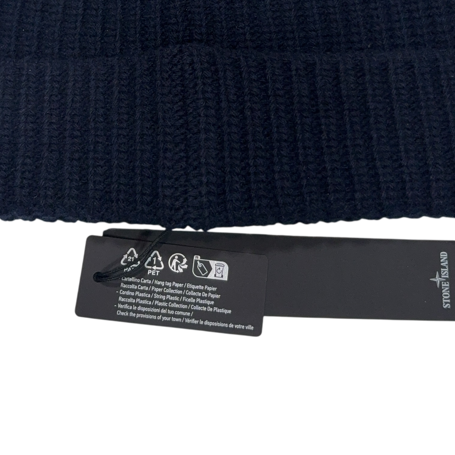 Stone Island Beanie Navy Accessories