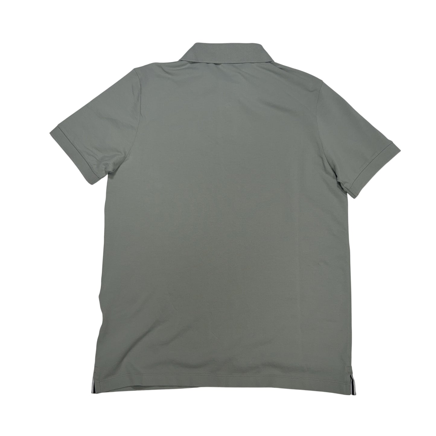 Stone Island Logo Patch Green Polo Shirt
