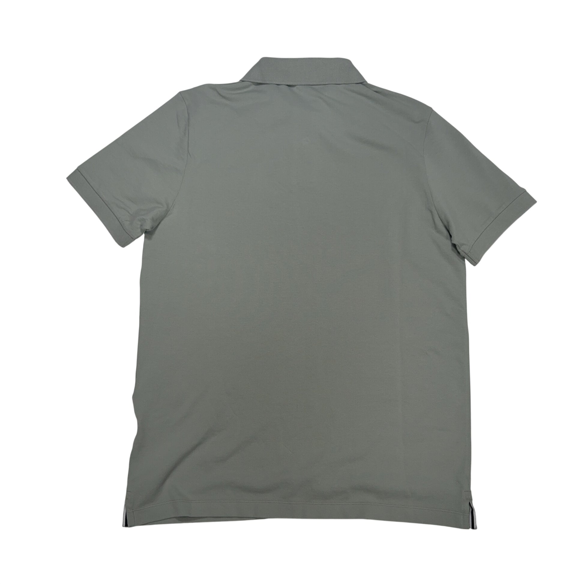 Stone Island Logo Patch Green Polo Shirt