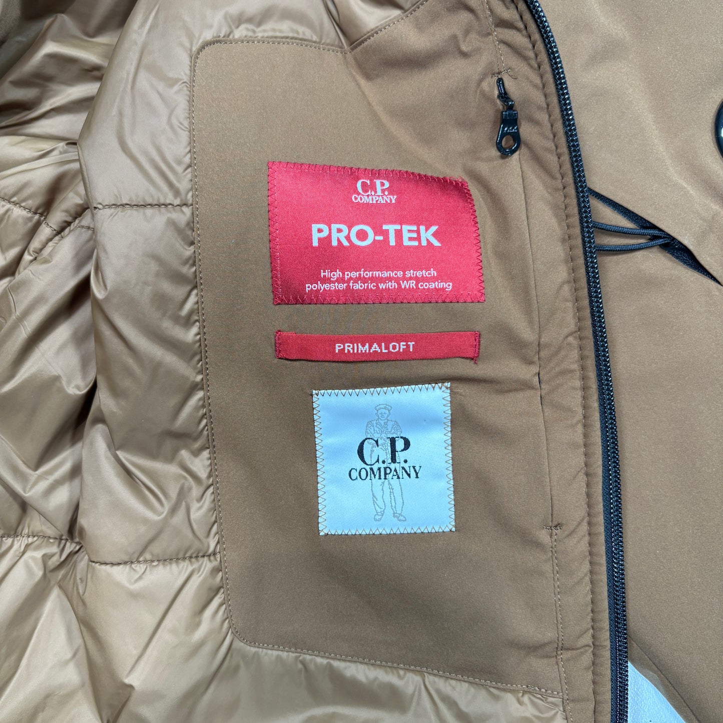 CP Company Brown Pro-Tek Primaloft Jacket