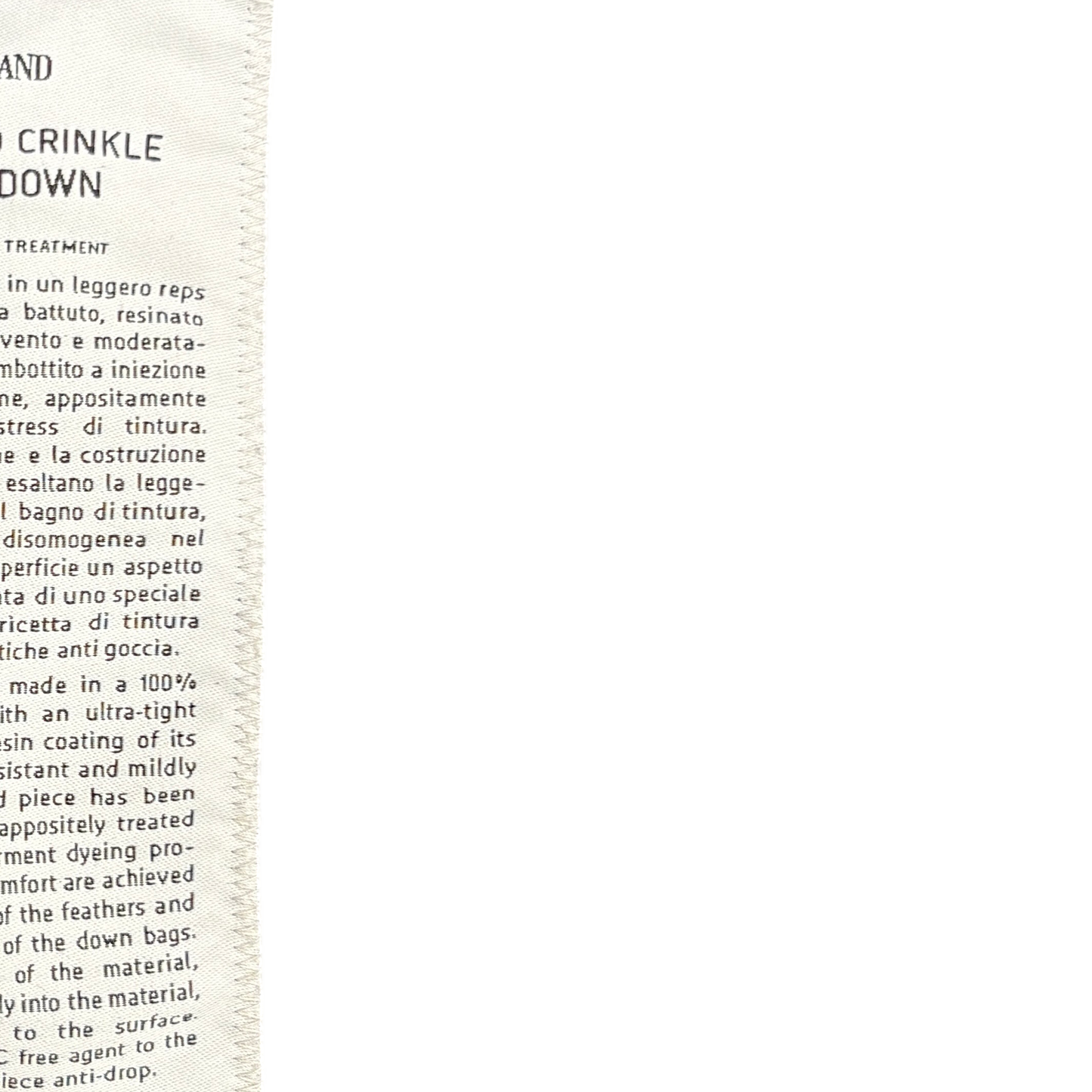 Stone Island Grey Garment Dyed Crinkle Reps R-NY Down