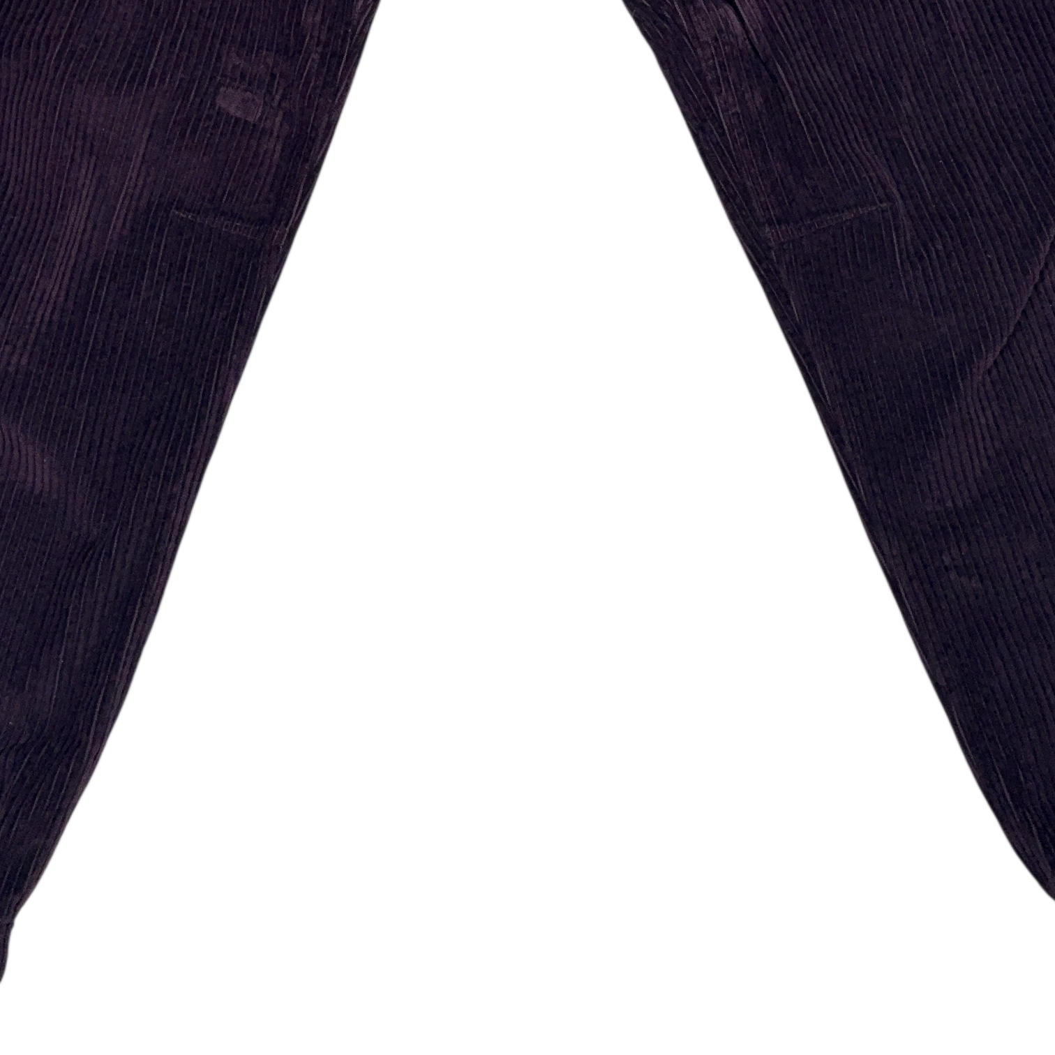 Stone Island Corduroy Joggers Purple Trousers