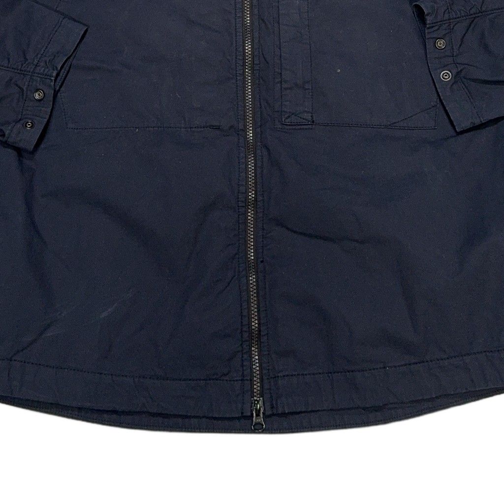 Stone Island Supima Cotton Twill Stretch-TC Hooded Jacket – Navy
