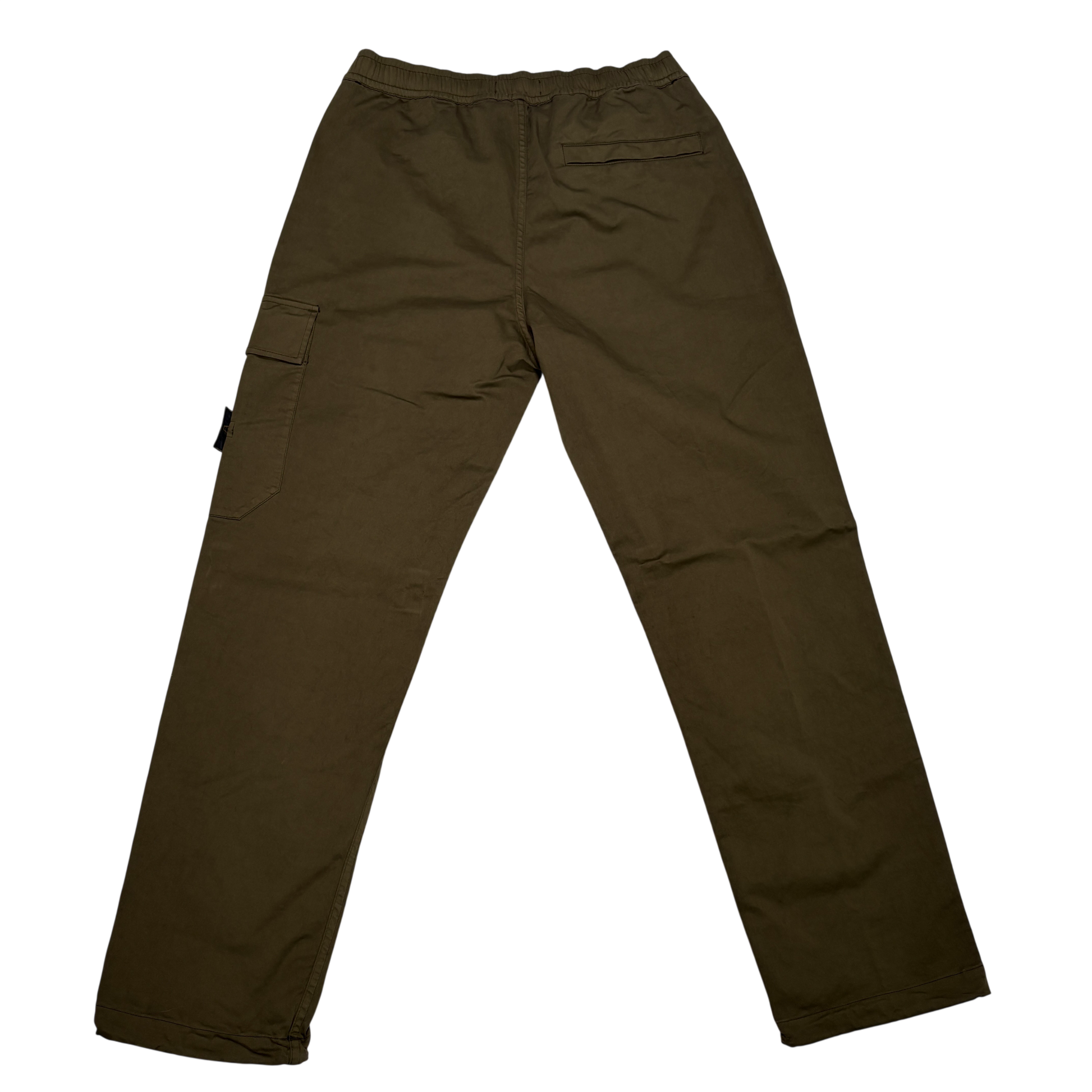 Stone Island Brown Ghost Green Trousers