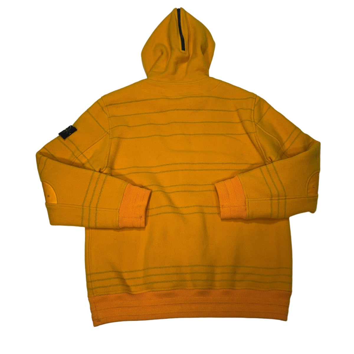 Stone Island Capo Campionario Full-Zip Hoodie – Orange