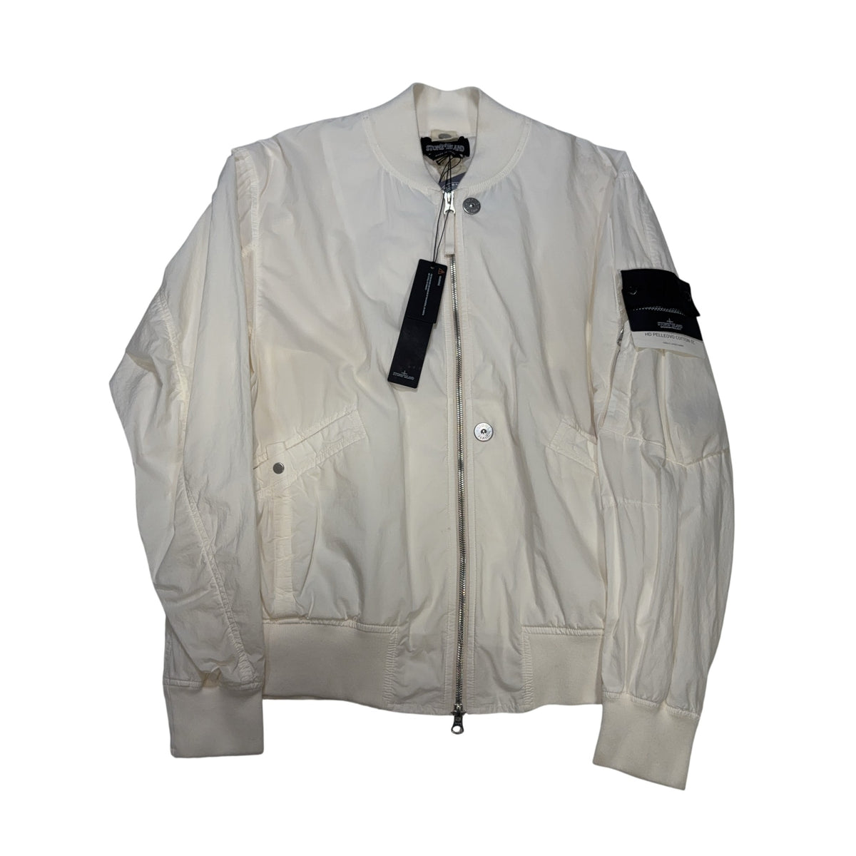 Stone Island Shadow Project White Jacket