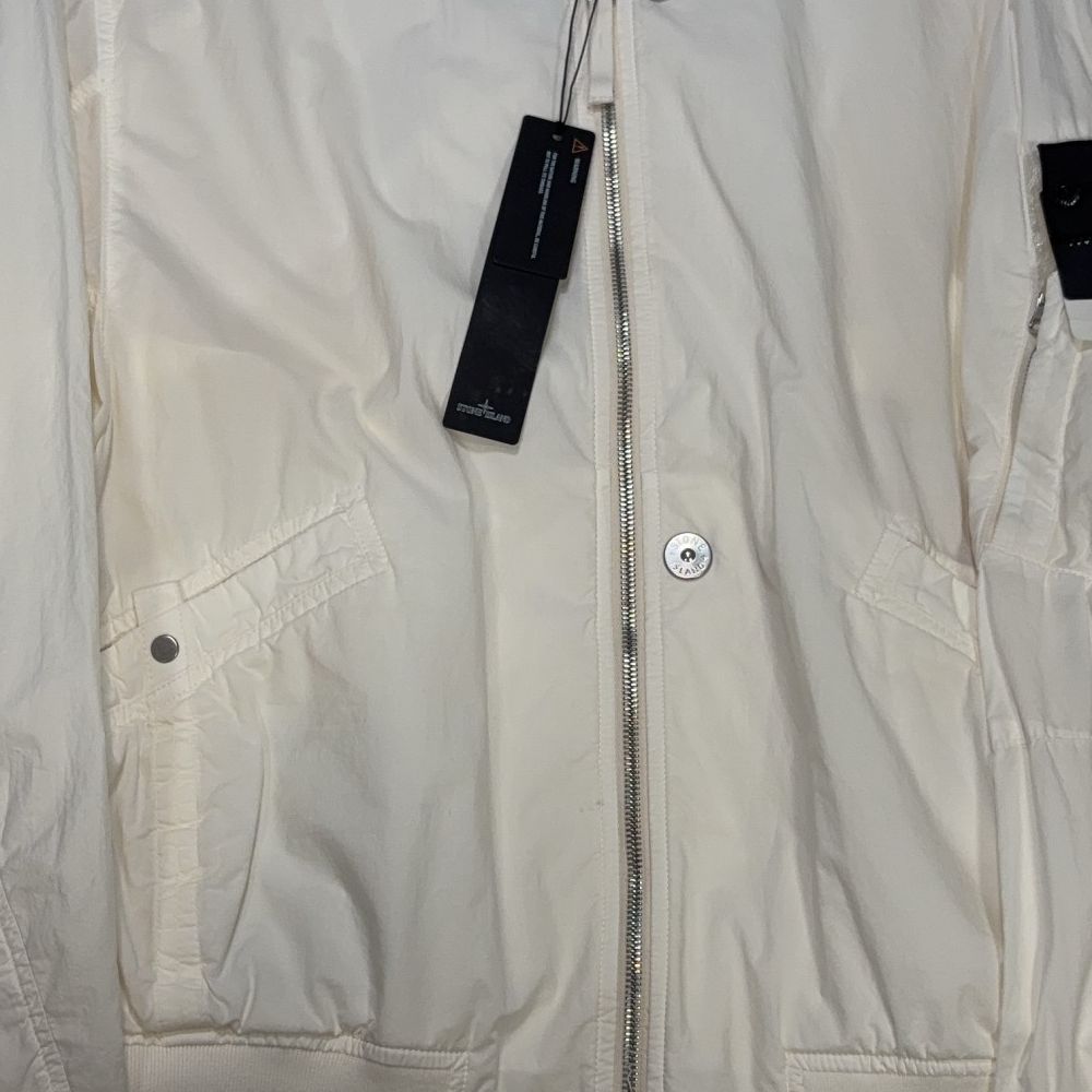 Stone Island Shadow Project White Jacket