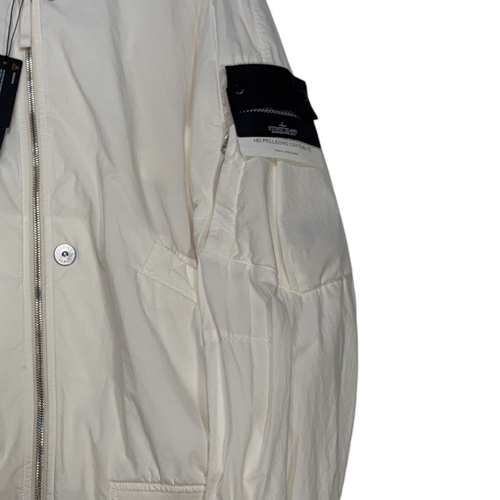 Stone Island Shadow Project White Jacket
