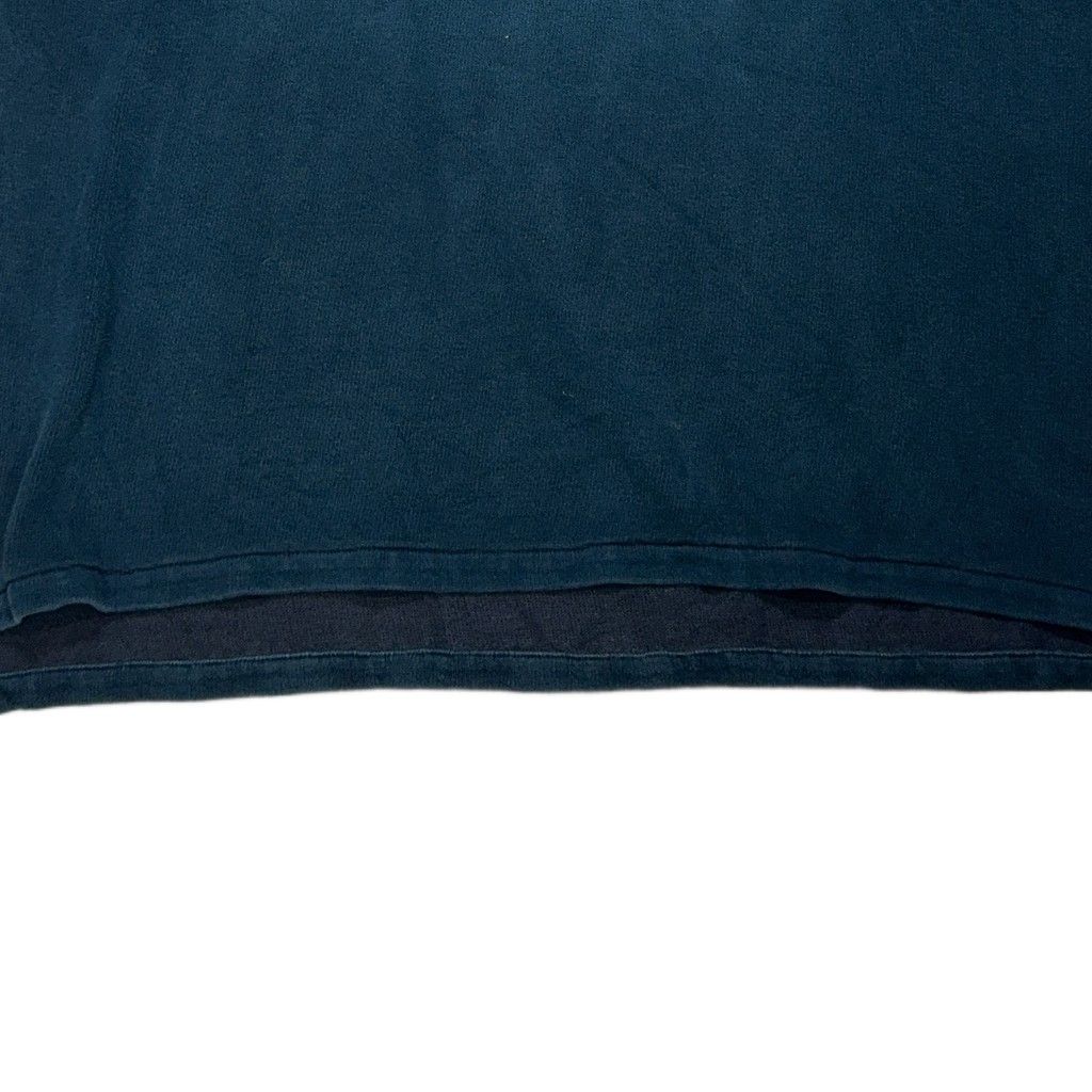 Stone Island Spell Out Long-Sleeve Polo Jumper – Blue