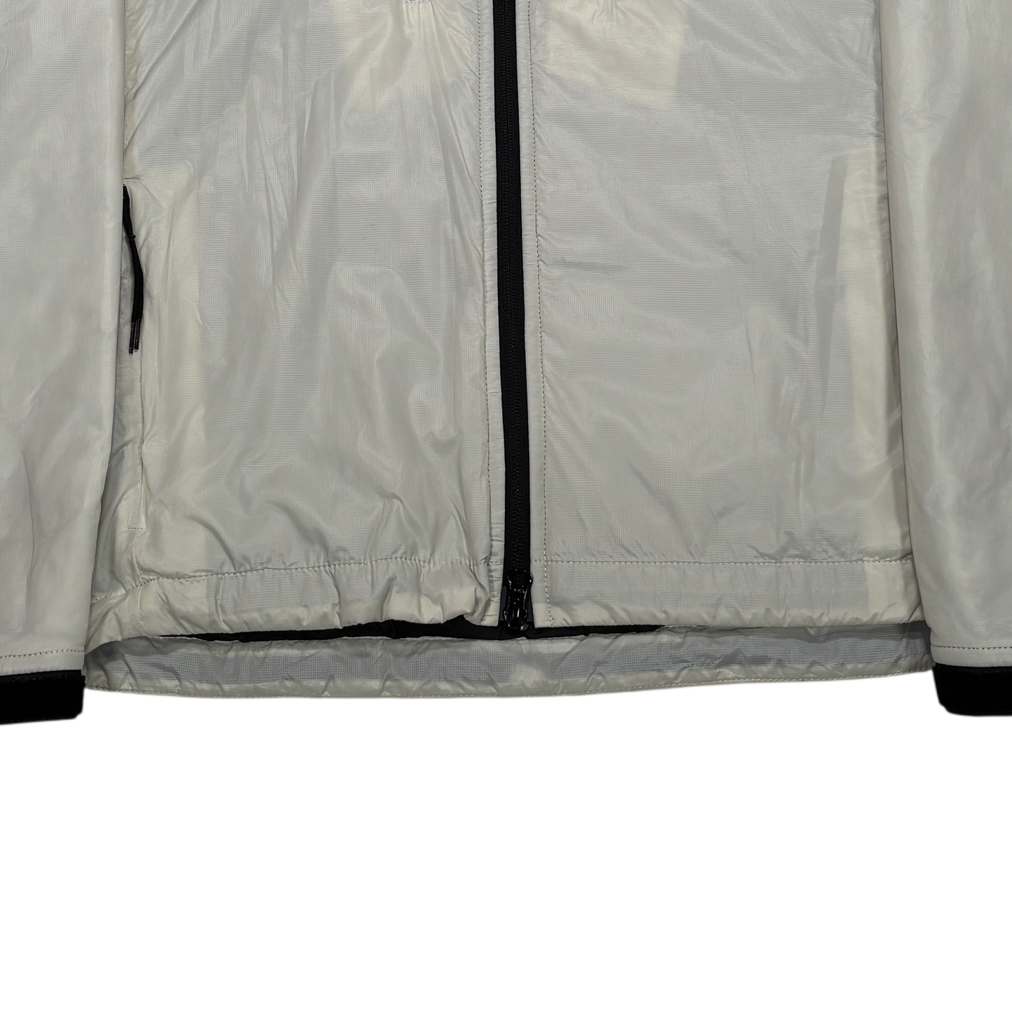 Stone Island White Pertex Quantum Made From Netplus With Primaloft Insulation Technology