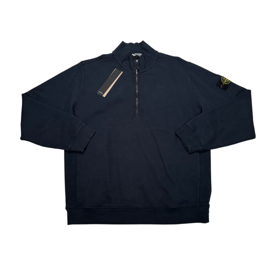 Stone Island Navy Quater Zip