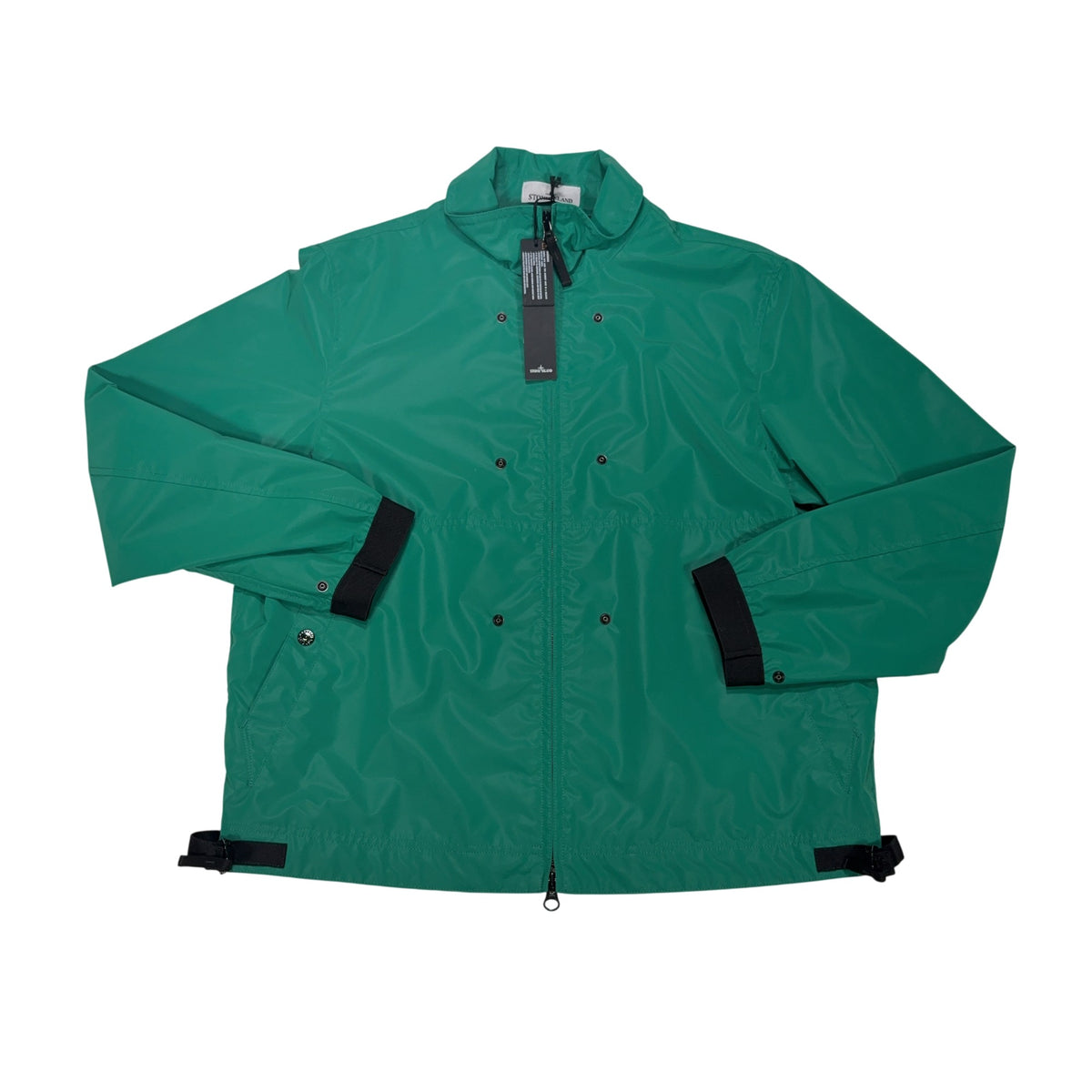 Stone Island X End Traslucent Cover-TC + Plated Reflective Green Jacket