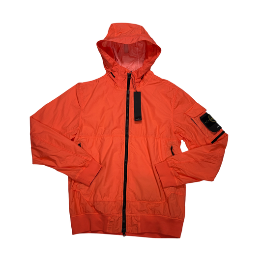 Stone Island Orange Naslan Light Watro Jacket