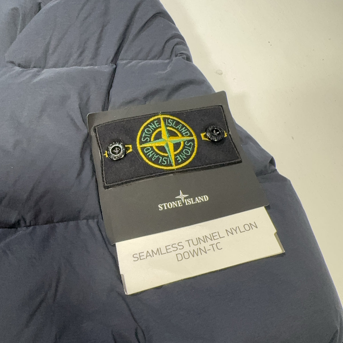 Stone Island Seamless Tunnel Nylon Down-TC Navy Coat