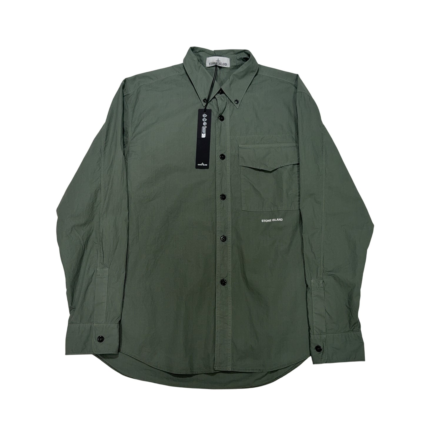 Stone Island Marina Shirt Green Jacket