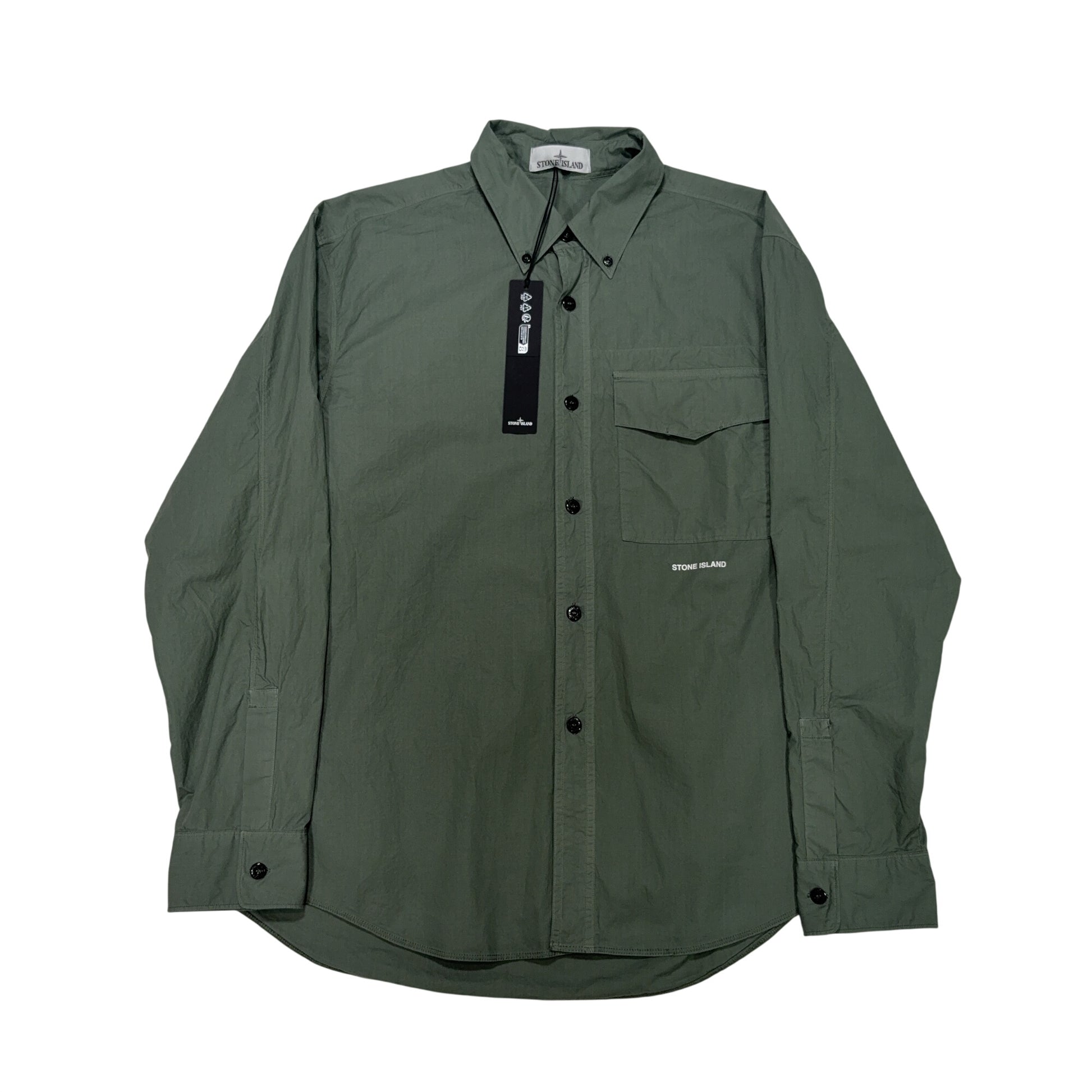 Stone Island Marina Shirt Green Jacket
