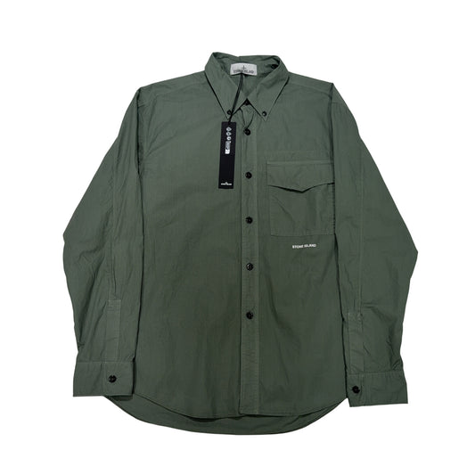 Stone Island Marina Shirt Green Jacket