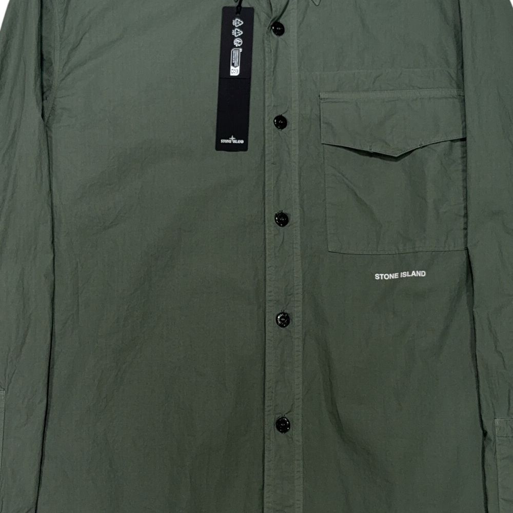 Stone Island Marina Shirt Green Jacket