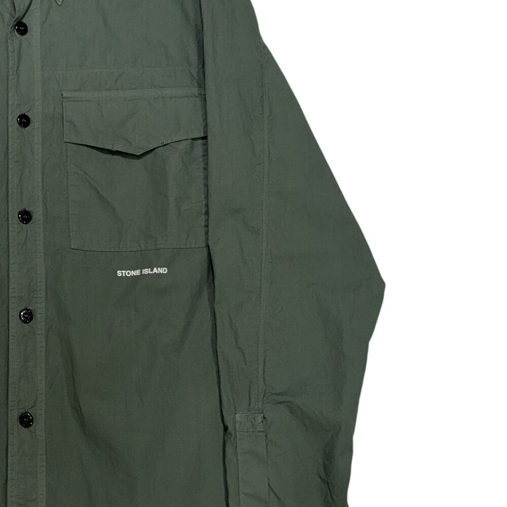 Stone Island Marina Shirt Green Jacket