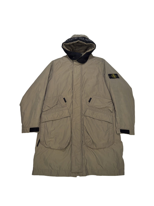 Stone Island Micro Reps PrimaLoft Parka – Beige