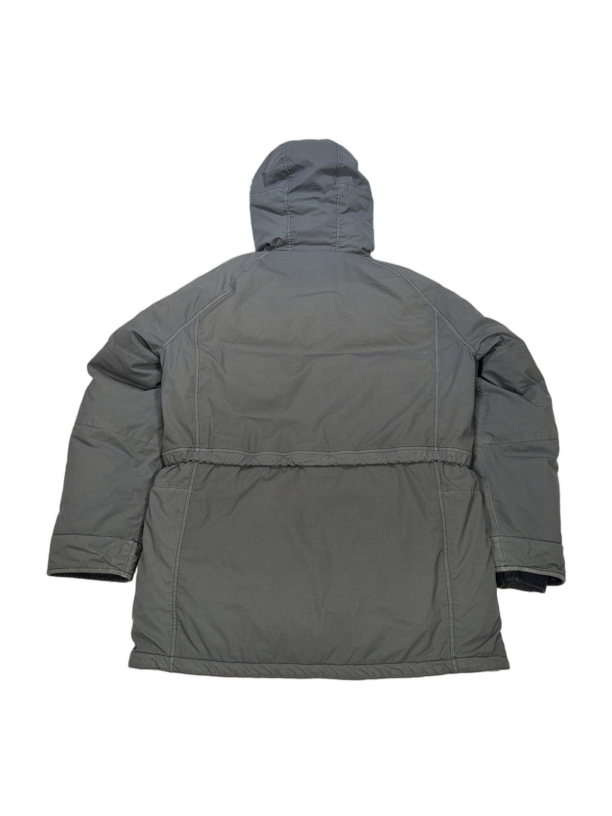 Stone Island Mussola Gommata Velour Down-TC Parka – Grey