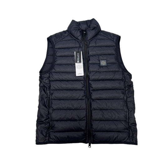 Stone Island Loom Woven Chambers R-Nylon Down-TC Gilet – Navy