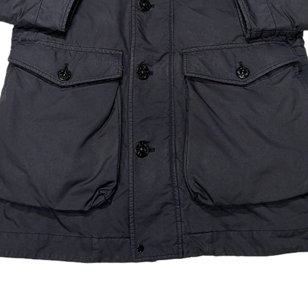 Stone Island David Tc Down Navy Coat