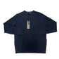 Stone Island Crew Neck Sweatshirt with Side Snaps – Navy