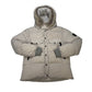 Stone Island Garment Dyed Organic Feel NY Down Beige Coat