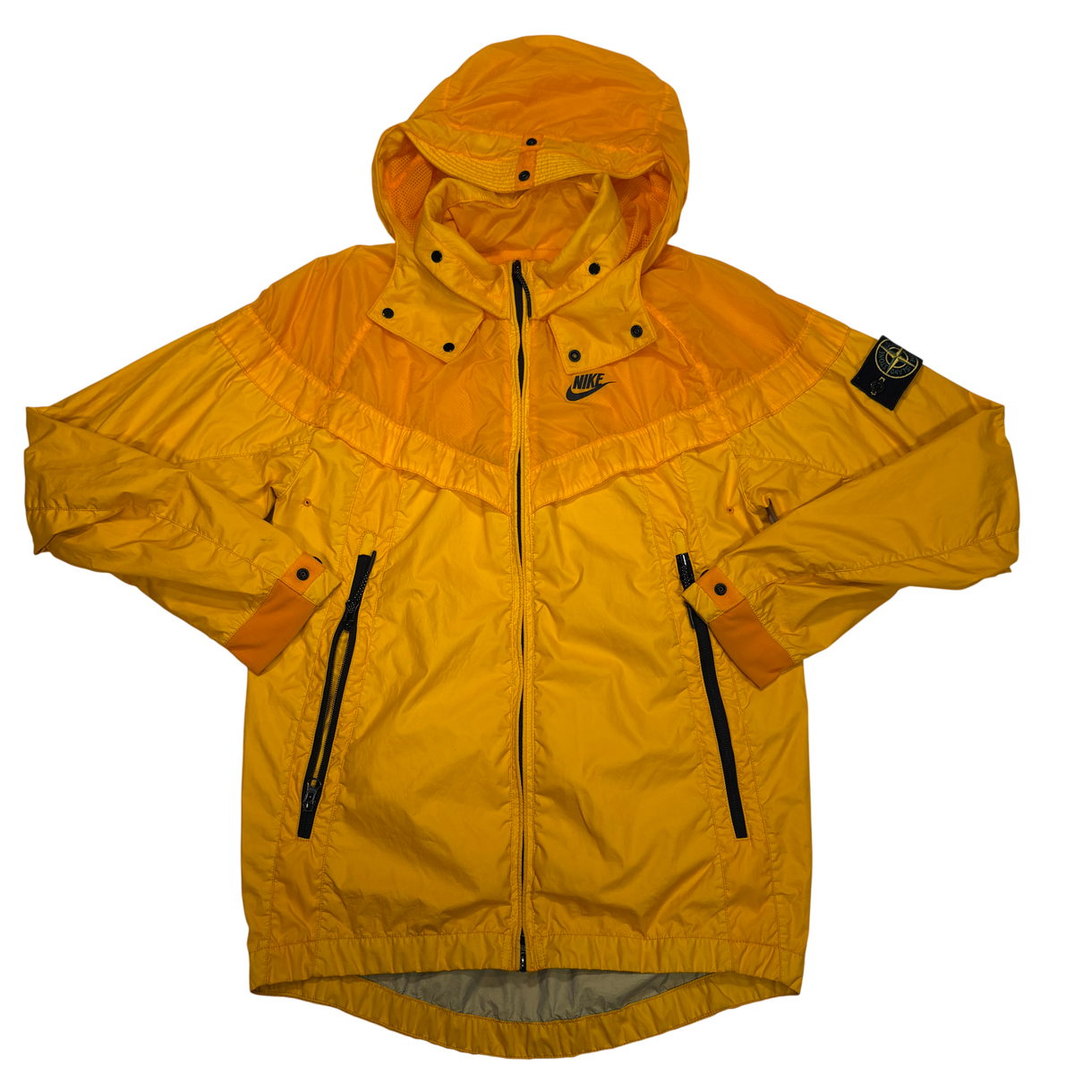 Stone Island X Nike Yellow Hooded Jacket – THE GARMENTZ LAB