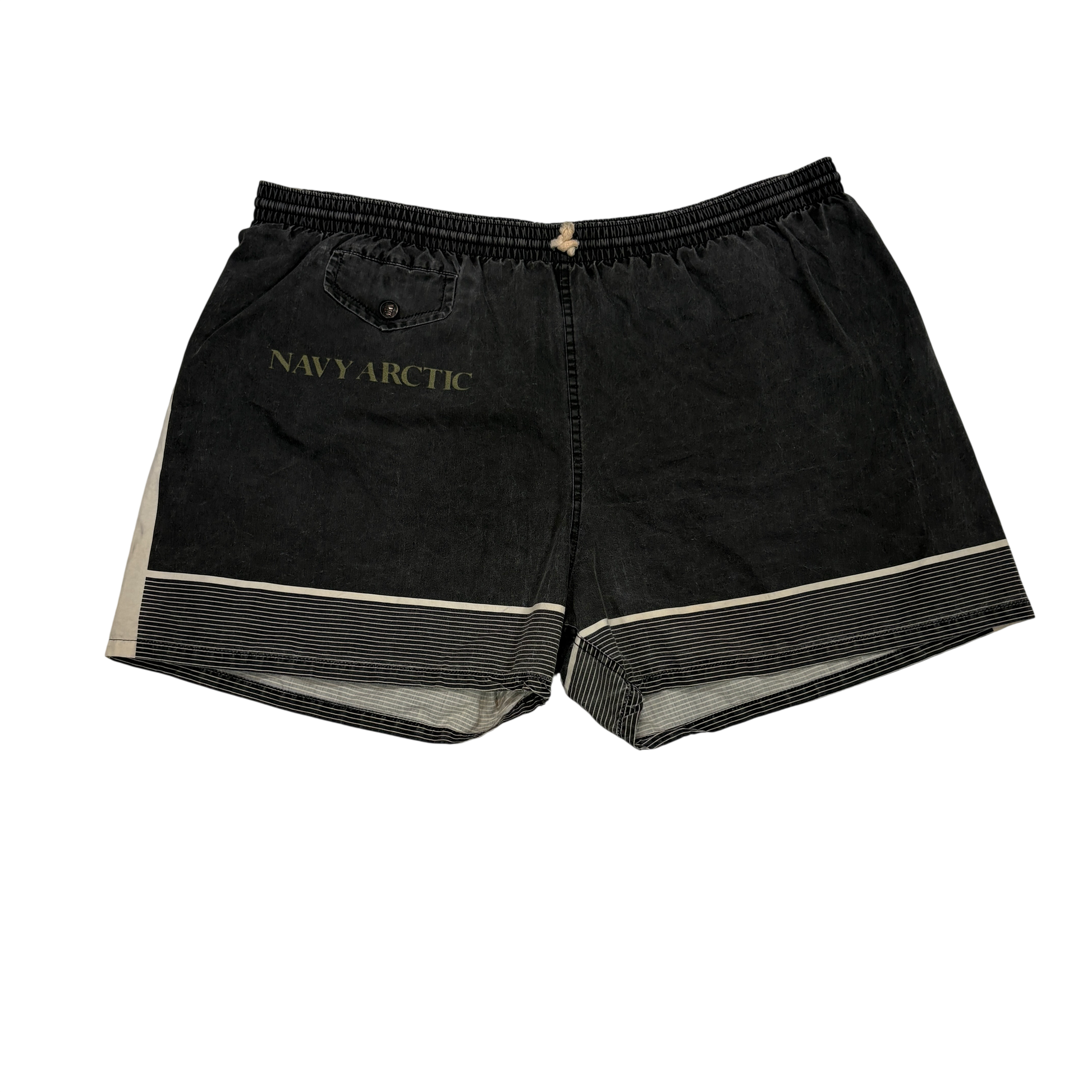 Stone Island Navy Artic Black Shorts
