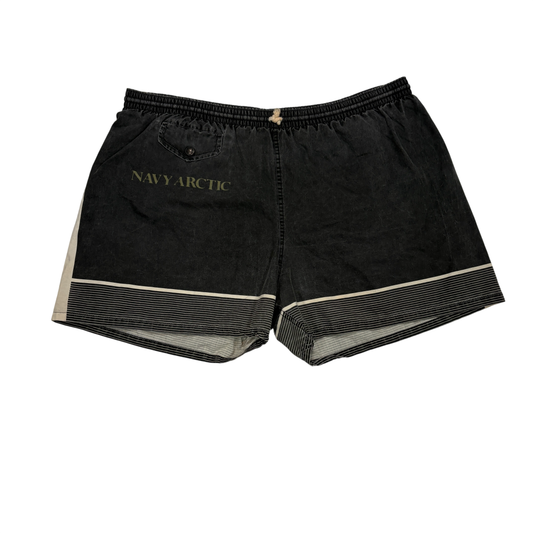 Stone Island Navy Artic Black Shorts
