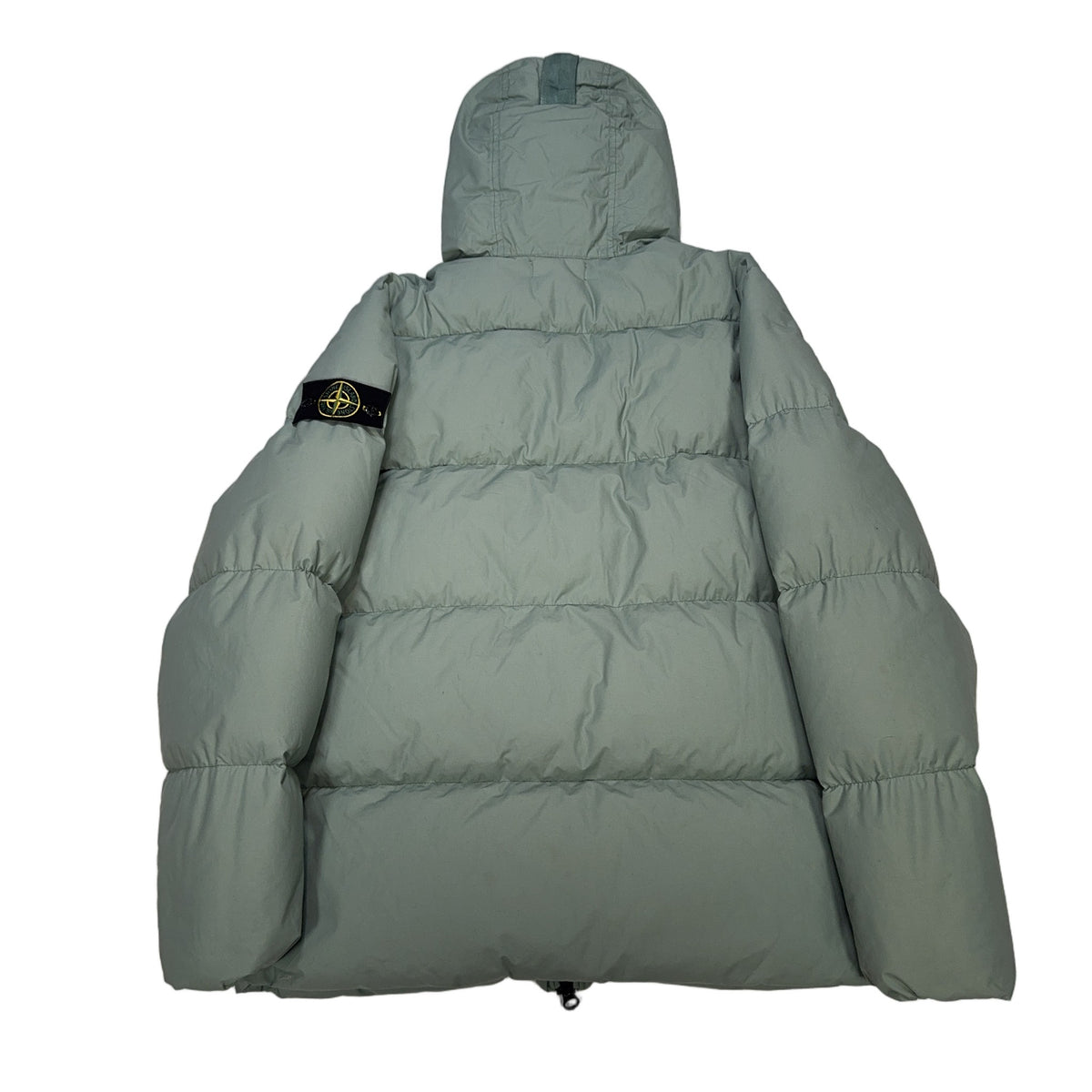 Stone Island Naslan Light Watro Down-TC Hooded Jacket – Green