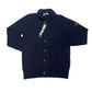 Stone Island Button-Up Ribbed Cardigan – Navy