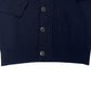 Stone Island Button-Up Ribbed Cardigan – Navy