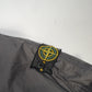Stone Island Mesh Badge Goose Down Grey Coat