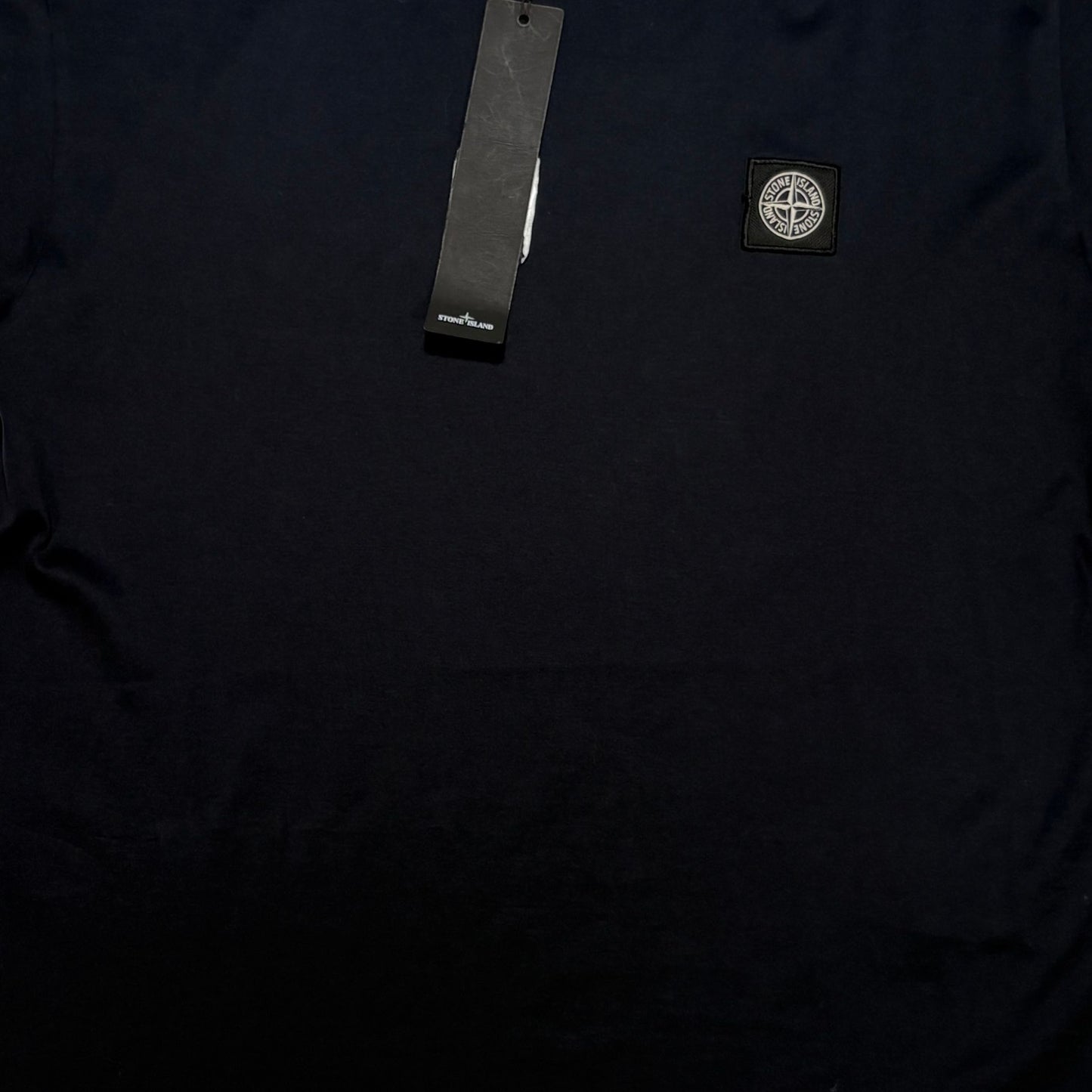 Stone Island Logo patch Black T-shirt