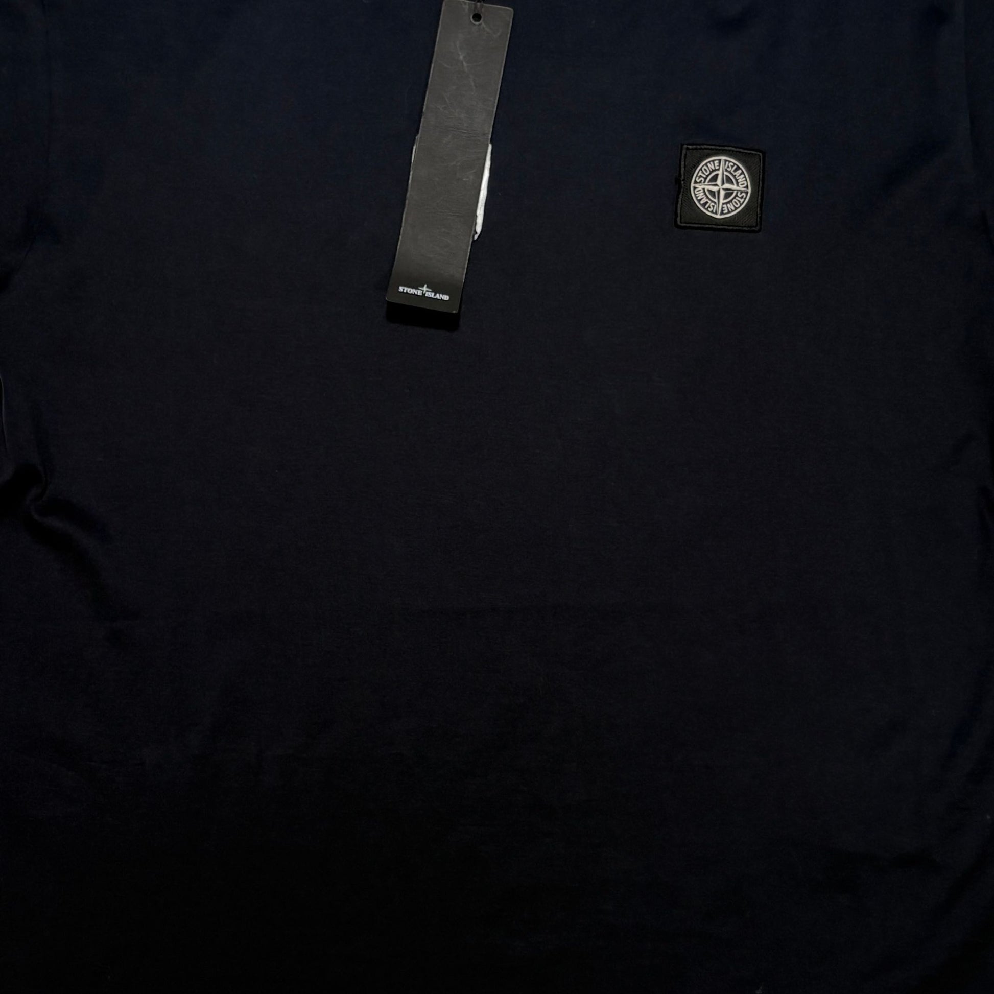 Stone Island Logo patch Black T-shirt