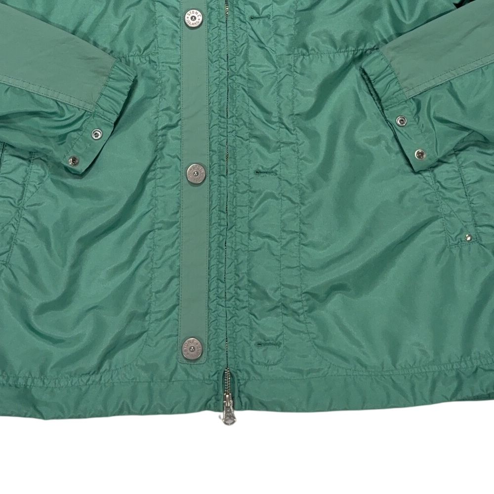Stone Island Polyester Tela With David Light-TC Green Jacket