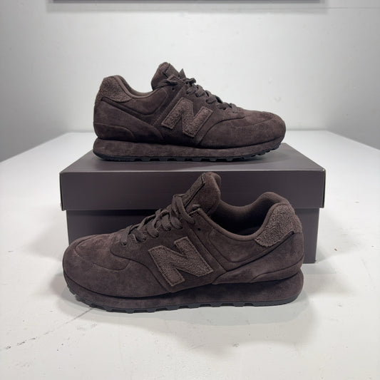 Stone Island x New Balance Brown574 Brown Trainers