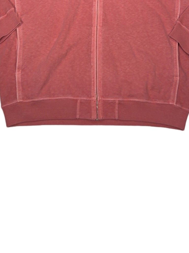 Stone Island Full-Zip Hoodie – Pink