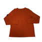 Stone Island Crew Neck Zip Pocket Jumper – Orange