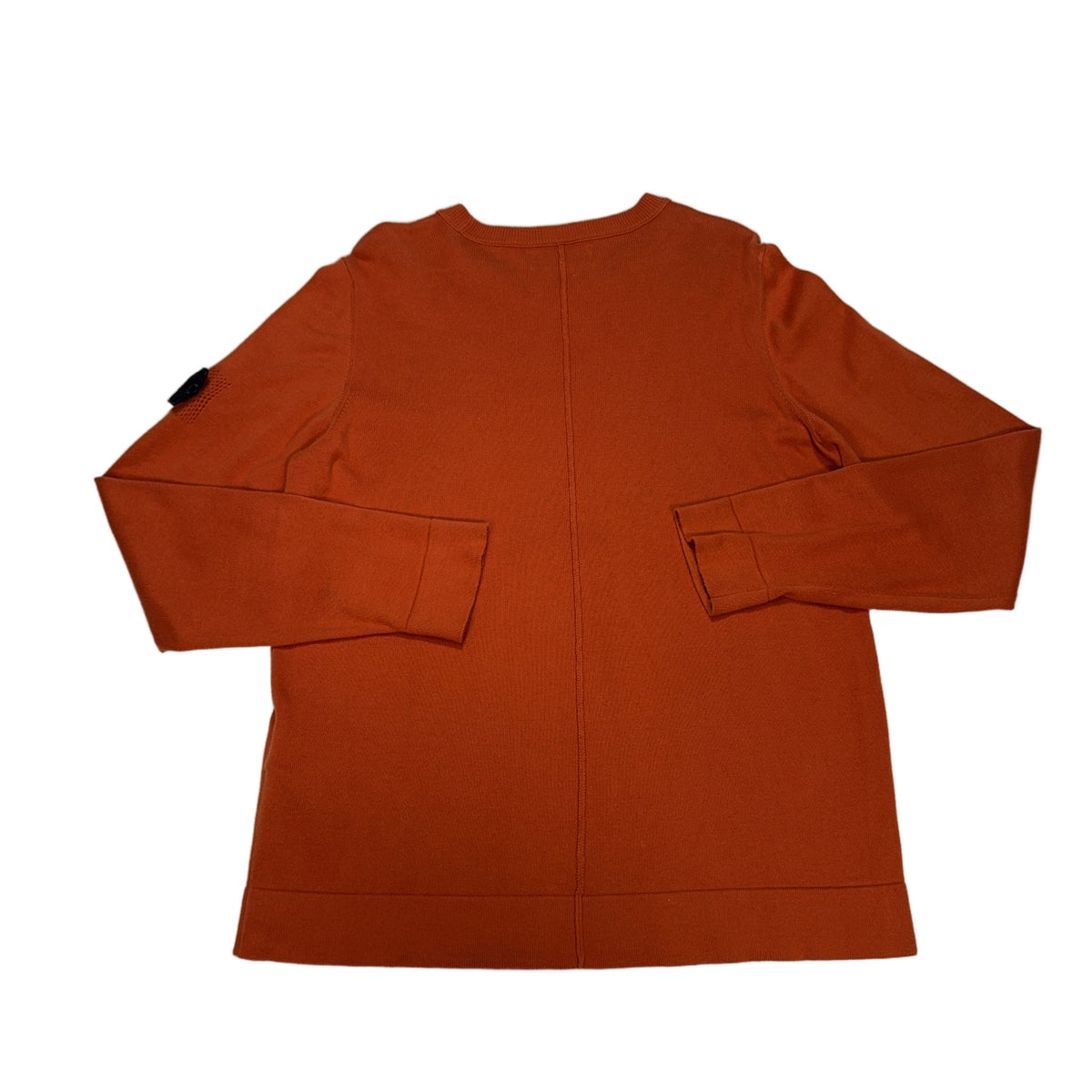Stone Island Crew Neck Zip Pocket Jumper – Orange