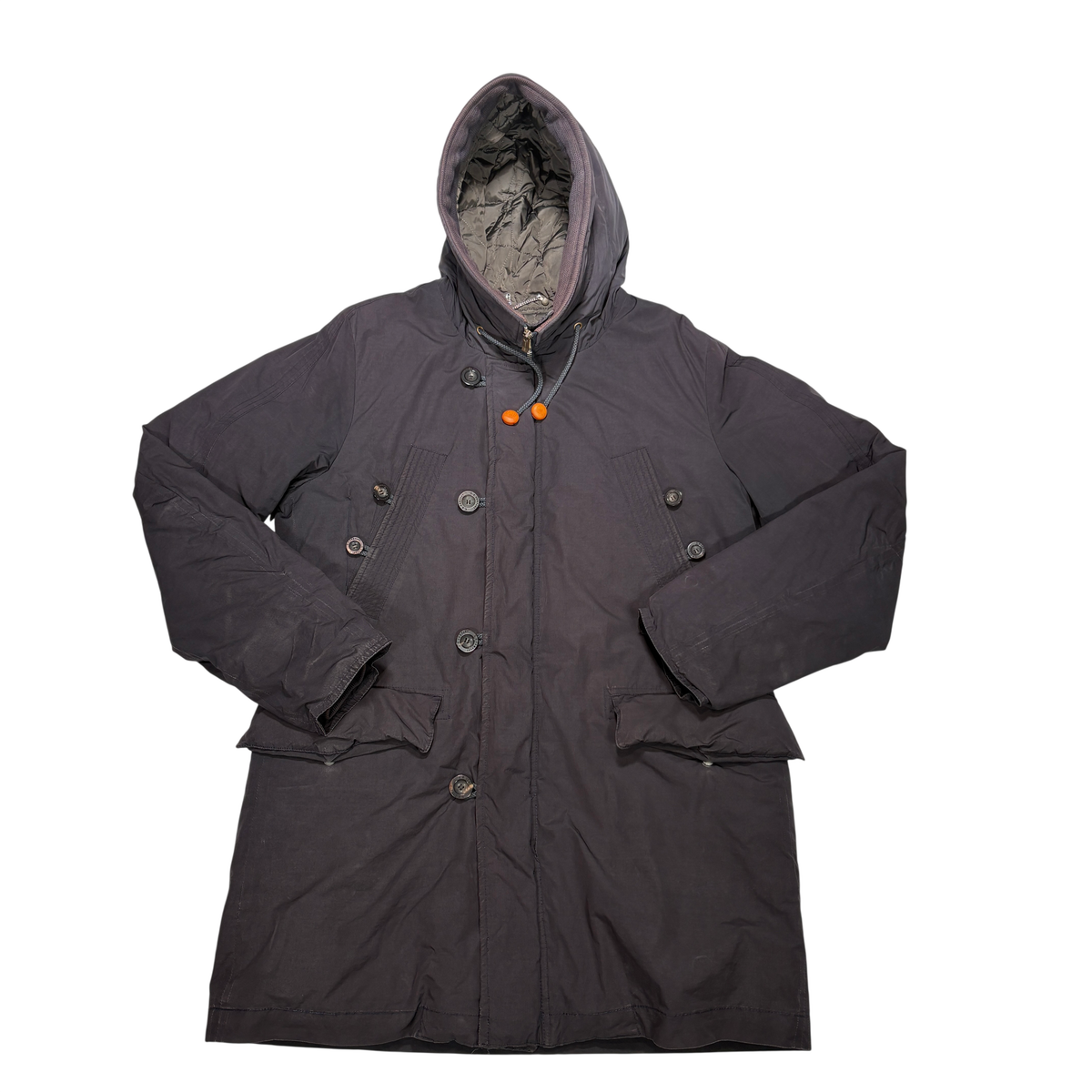 Cp Company Vintage Padded Parka Grey Coats