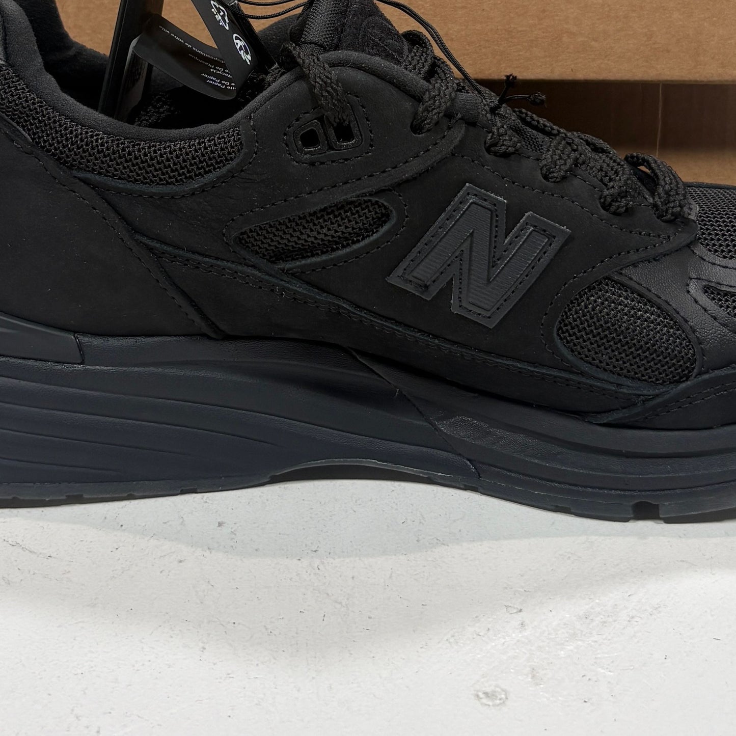 Stone Island X New Balance 991V2 Ghost Black Trainers