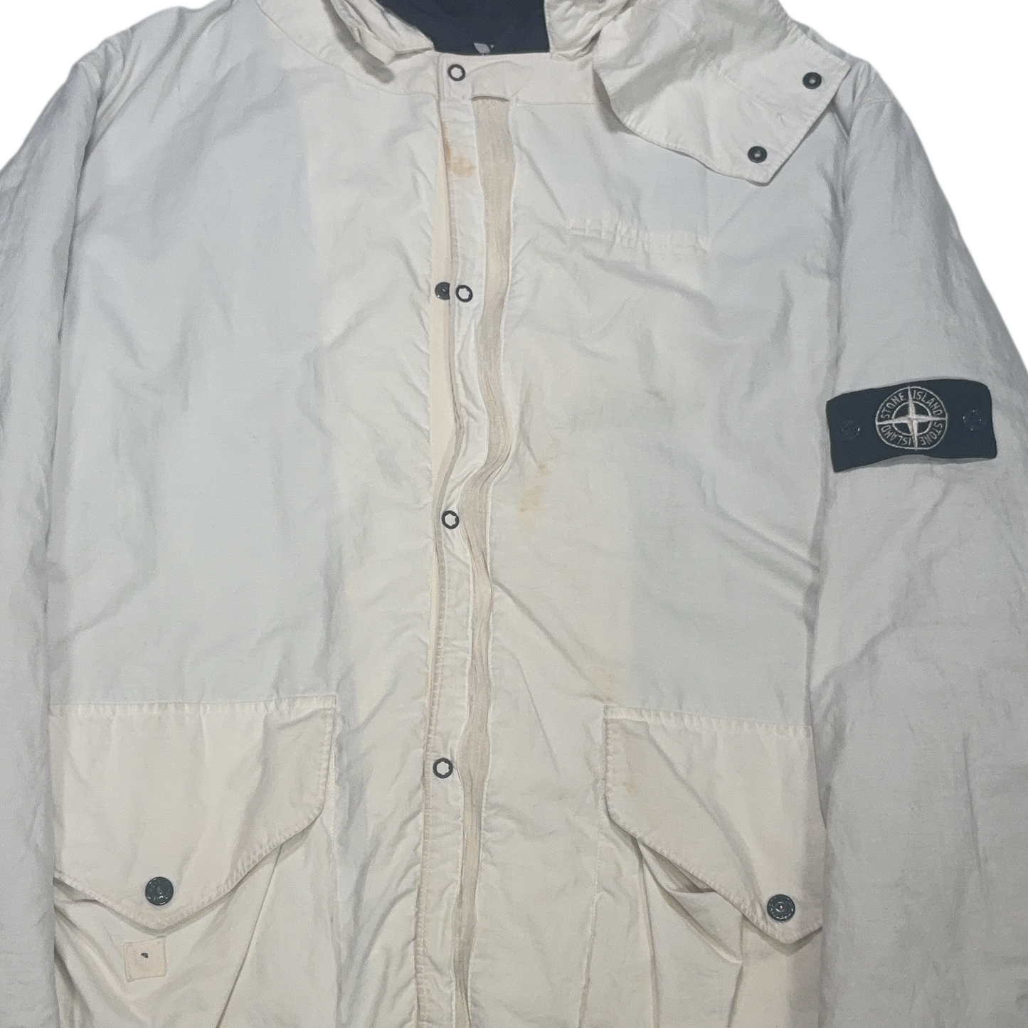 Stone Island Light Jacket White Jacket