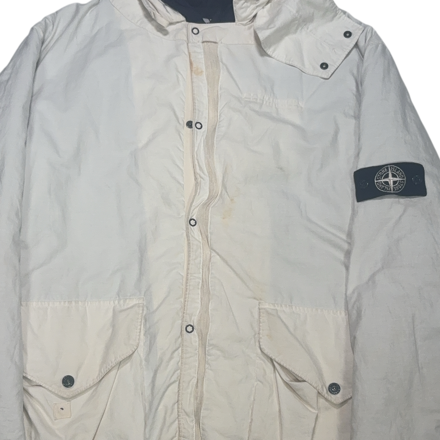 Stone Island Light Jacket White Jacket