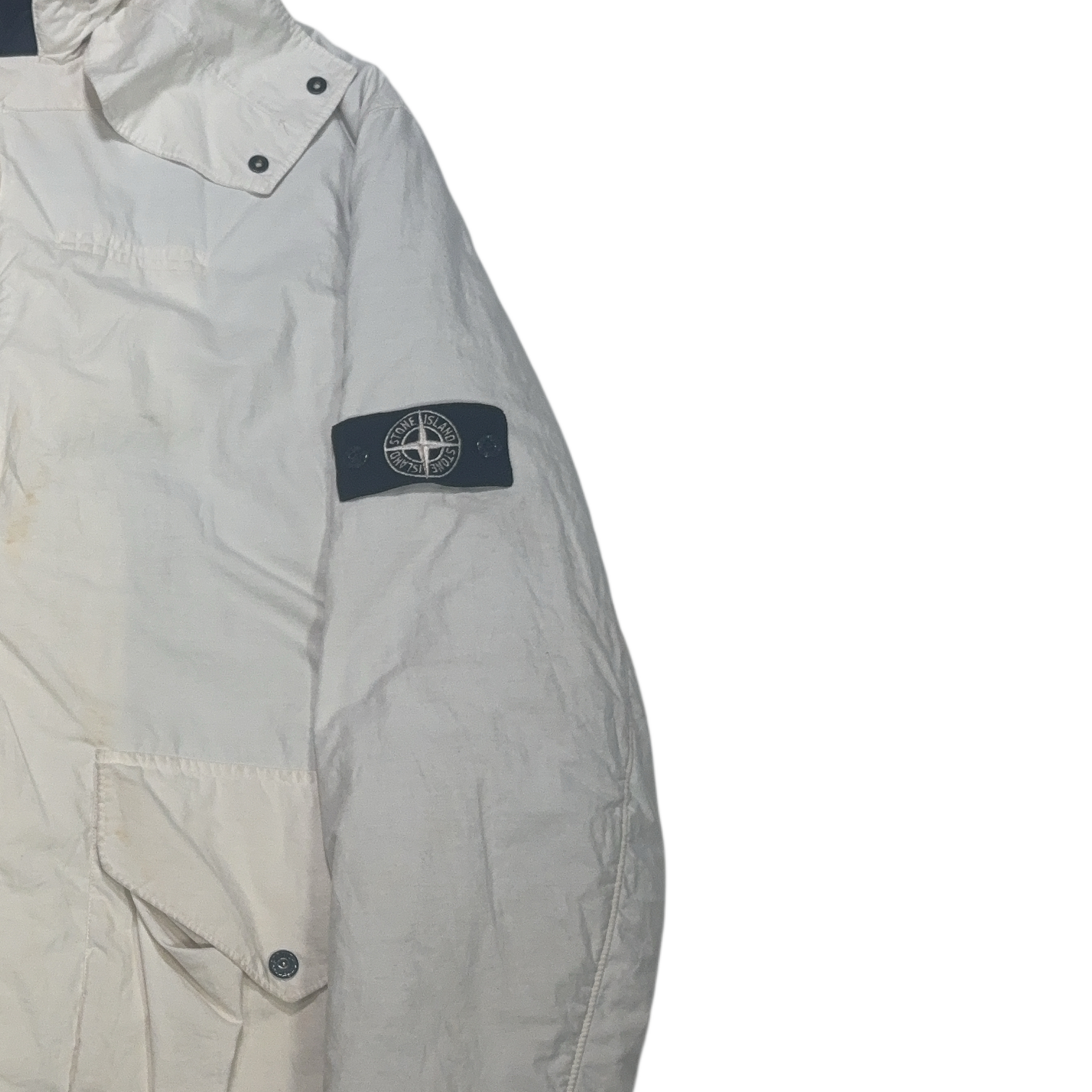 Stone Island Light Jacket White Jacket