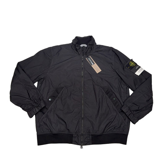 Stone Island Garment Dyed Crinkle Reps NY Jacket – Black